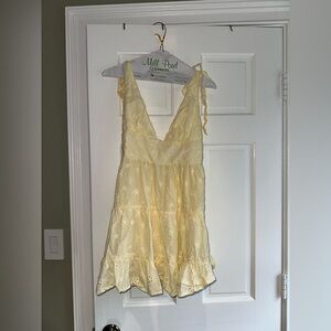 Princess Polly Yellow Mini Dress